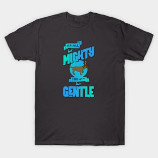Mighty Gentle Mastiff & Hedgehog Friends Adults T-Shirt